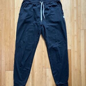 Vuori Black Performance Jogger Pants